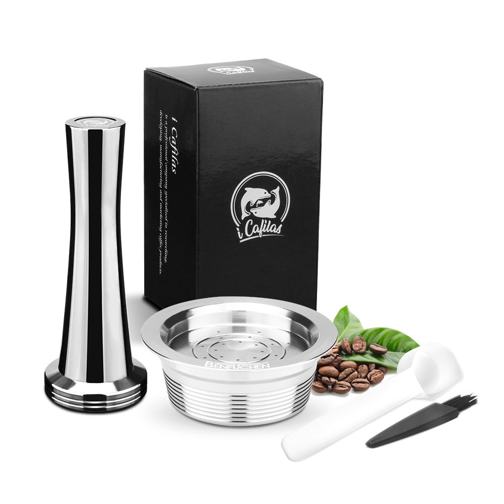 Eco-Friendly Coffee Pods Home & Office coffee capsule Reusable Stainless Steel Coffee Capsules for Lavazza A Modo Mio Jolie & Espria