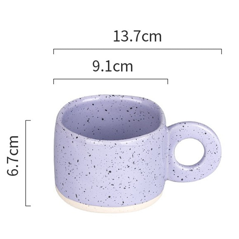 Coffee Lover's Bundle: Single-Origin Coffee (250g) +Handmade Speckled Ceramic Mug - Unique Gift for Coffee Enthusiasts