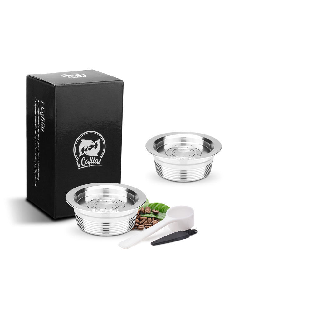 Eco-Friendly Coffee Pods Home & Office coffee capsule Reusable Stainless Steel Coffee Capsules for Lavazza A Modo Mio Jolie & Espria