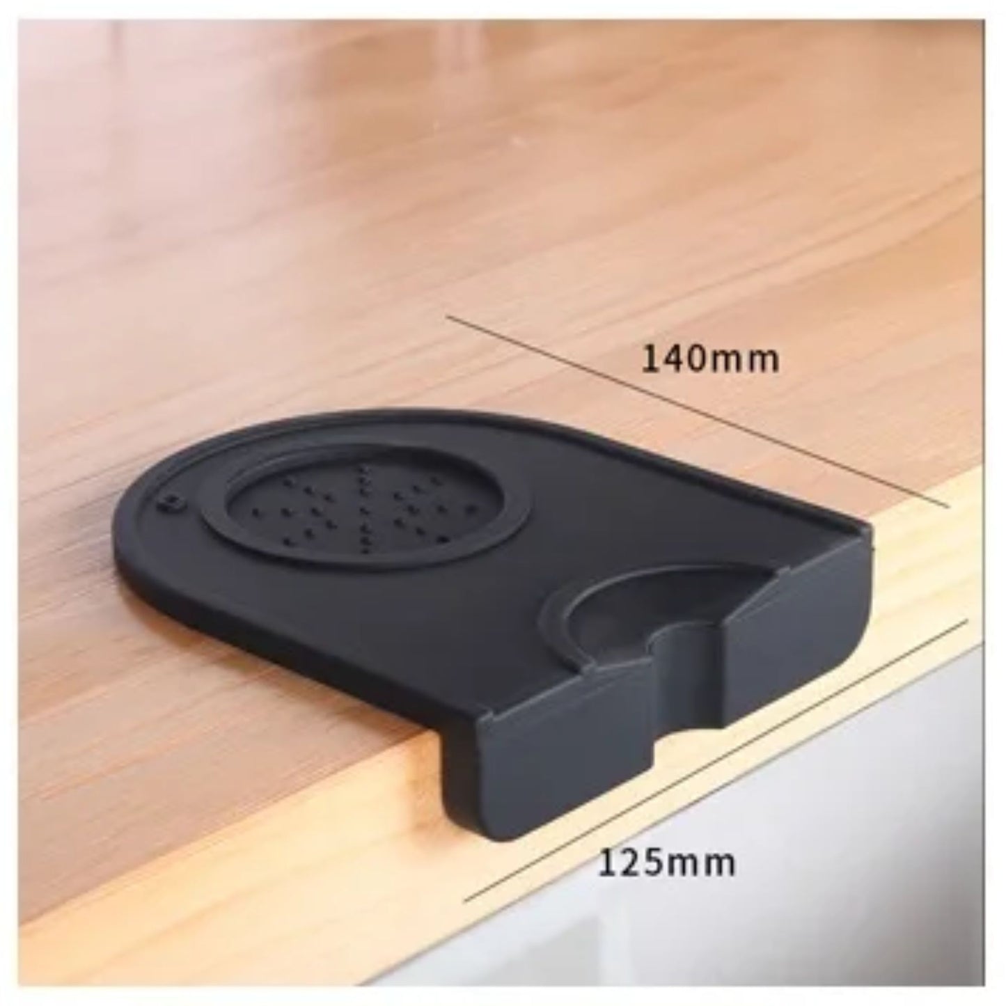 Silicone Coffee Tamper Mat – Anti-Slip Espresso Tamping Pad for Barista Tools