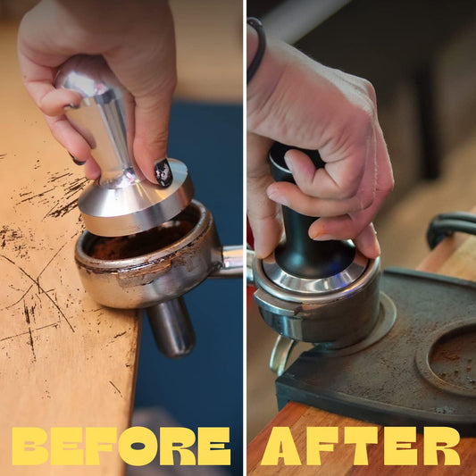 Silicone Coffee Tamper Mat – Anti-Slip Espresso Tamping Pad for Barista Tools