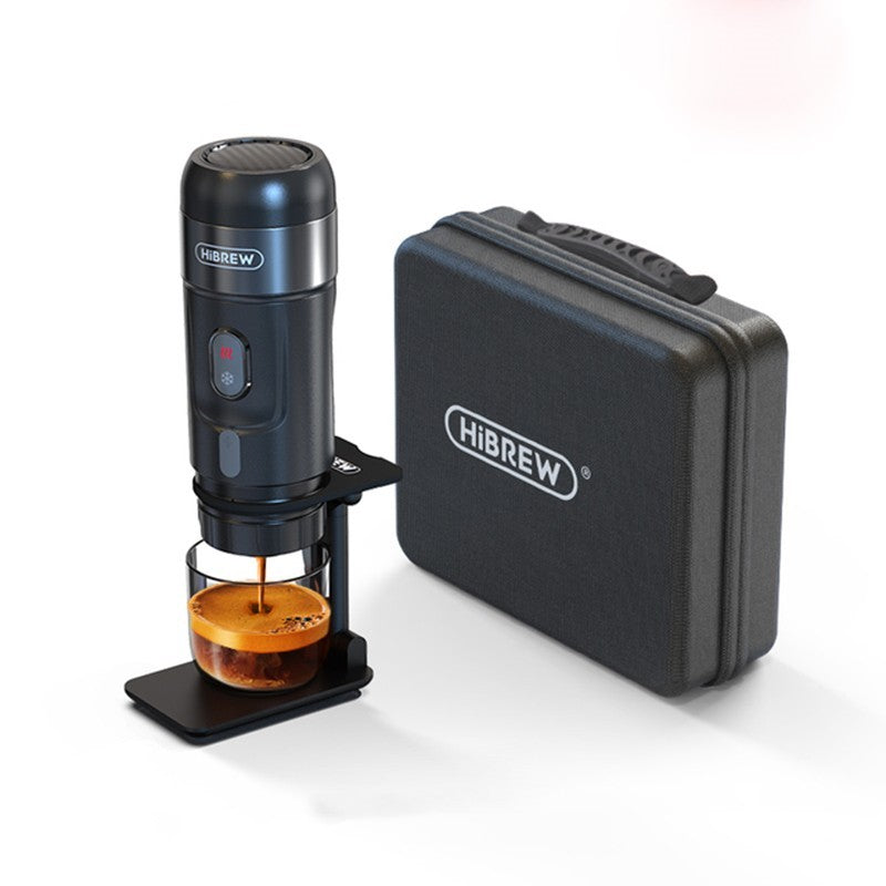 Portable Mini Italian Espresso Maker – Small, Fully Automatic Handheld Coffee Machine | Perfect Outdoor Travel Kit for Fresh Espresso Anywhere"