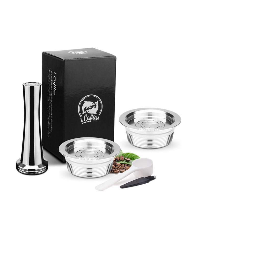 Eco-Friendly Coffee Pods Home & Office coffee capsule Reusable Stainless Steel Coffee Capsules for Lavazza A Modo Mio Jolie & Espria