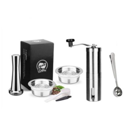 Eco-Friendly Coffee Pods Home & Office coffee capsule Reusable Stainless Steel Coffee Capsules for Lavazza A Modo Mio Jolie & Espria