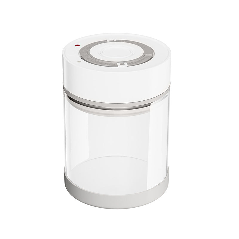 Cafe' Ciro Electric Vacuum Glass Storage Sealed Jar