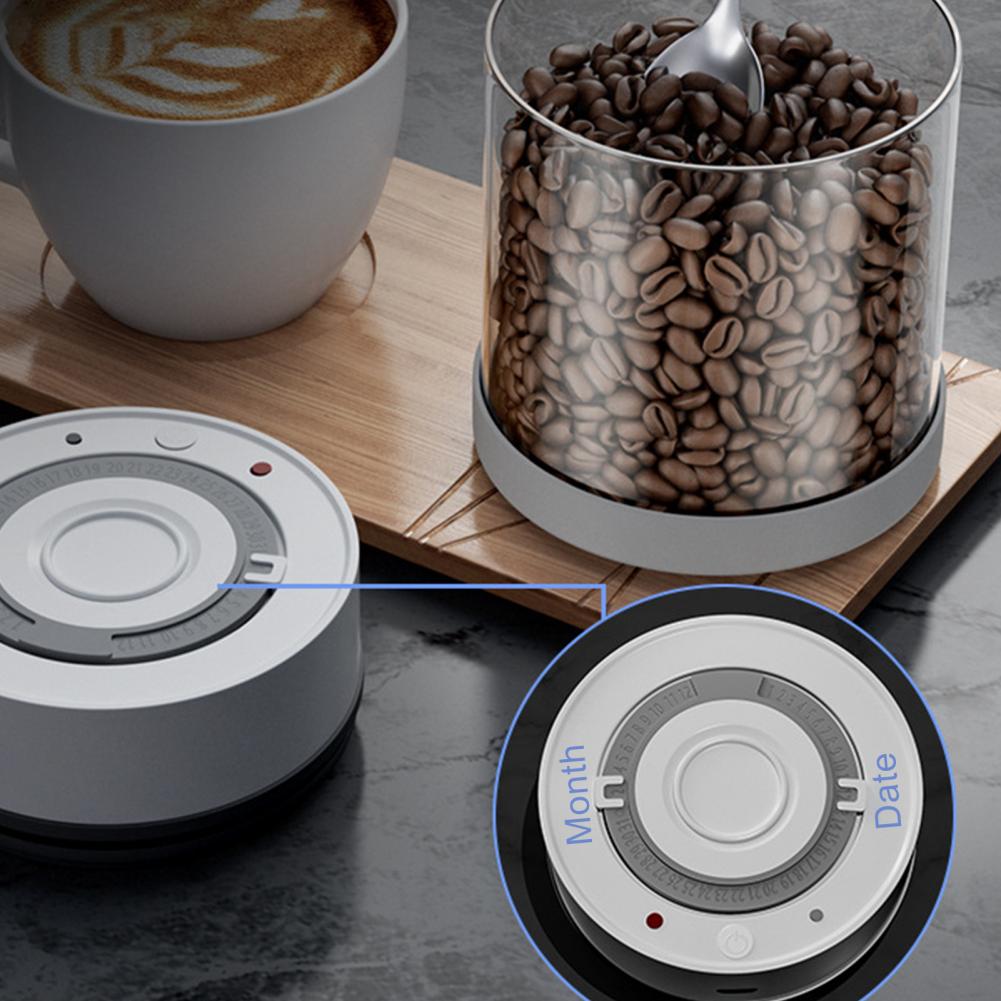 Cafe' Ciro Electric Vacuum Glass Storage Sealed Jar
