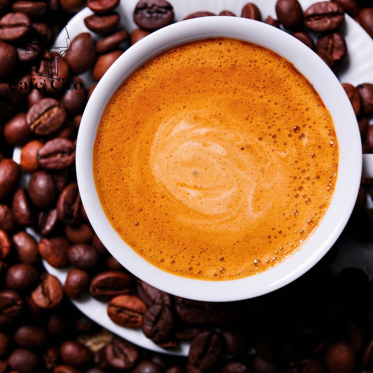 Café Ciro N1 – Premium Espresso Blend | Dark Chocolate, Nougat | Ethiopian, Indonesian, Indian Coffee