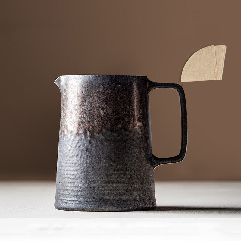 Retro Hand Brewed Coffee Pot – Sharing Drip Coffee Maker | Vintage Design for Pour-Over Lovers | Barista Brew at Home