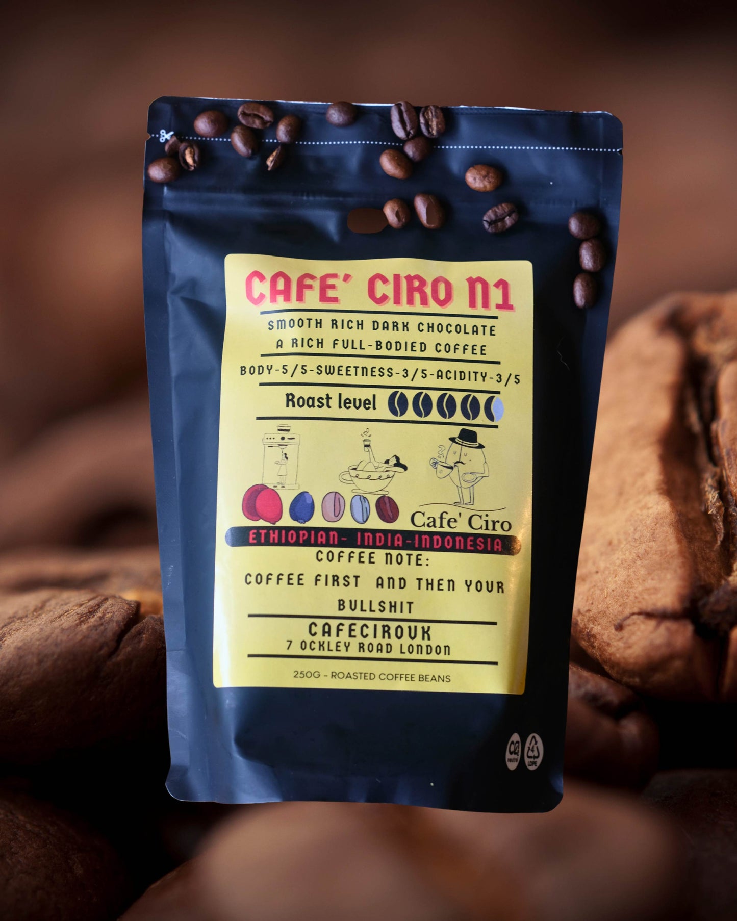 Barista Espresso Subscription Box with Italian espresso and N1 espresso blend, freshly roasted coffee delivery UK”