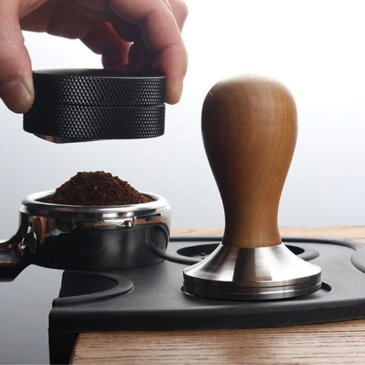 Silicone Coffee Tamper Mat – Anti-Slip Espresso Tamping Pad for Barista Tools