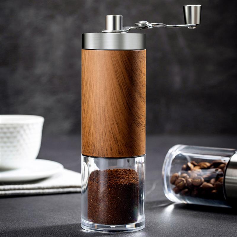 Portable Hand-Cranked Coffee Bean Grinder – Freshly Ground Coffee Anytime, Anywhere