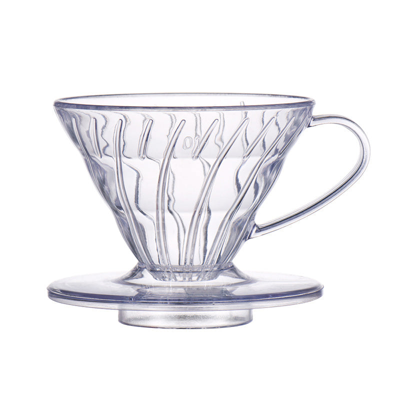 Single Origin Coffee Cone Shaped Simple Spiral Diversion Filter Cup